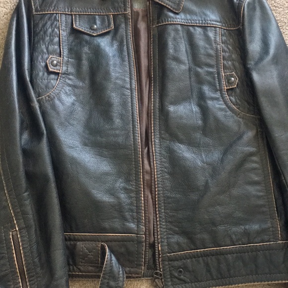 Hugo Boss Leather Jacket - Picture 6 of 6